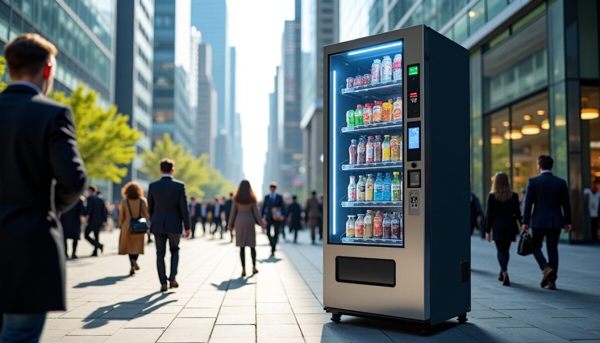 Quel revenu mensuel peut générer un distributeur automatique ?