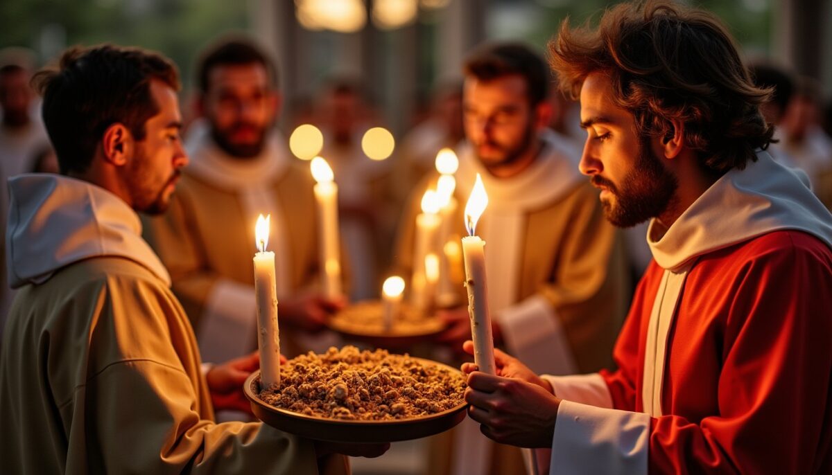 Vêtements liturgiques pour la Pentecôte : célébrer le feu sacré et les dons du Saint-Esprit